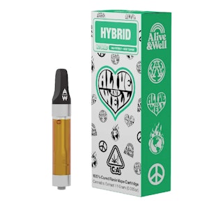 ALIVE & WELL - E85 - Cured Resin (Vape) - 1g (H) - Alive & Well