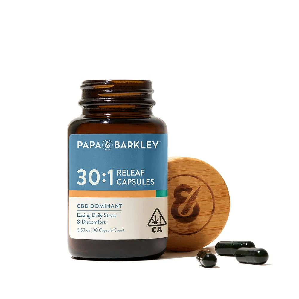 Papa & Barkley - P&B - Edible - Releaf Capsules 30:1 - 30ct Main Image
