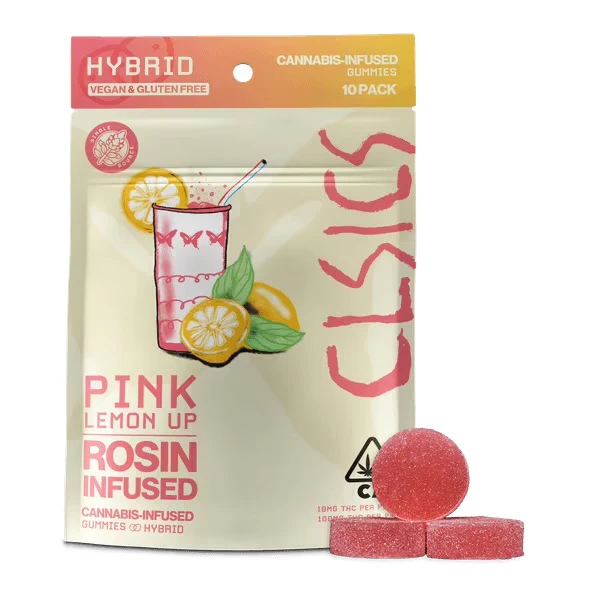 CLSICS - Pink Lemon Up Rosin Gummies  Main Image