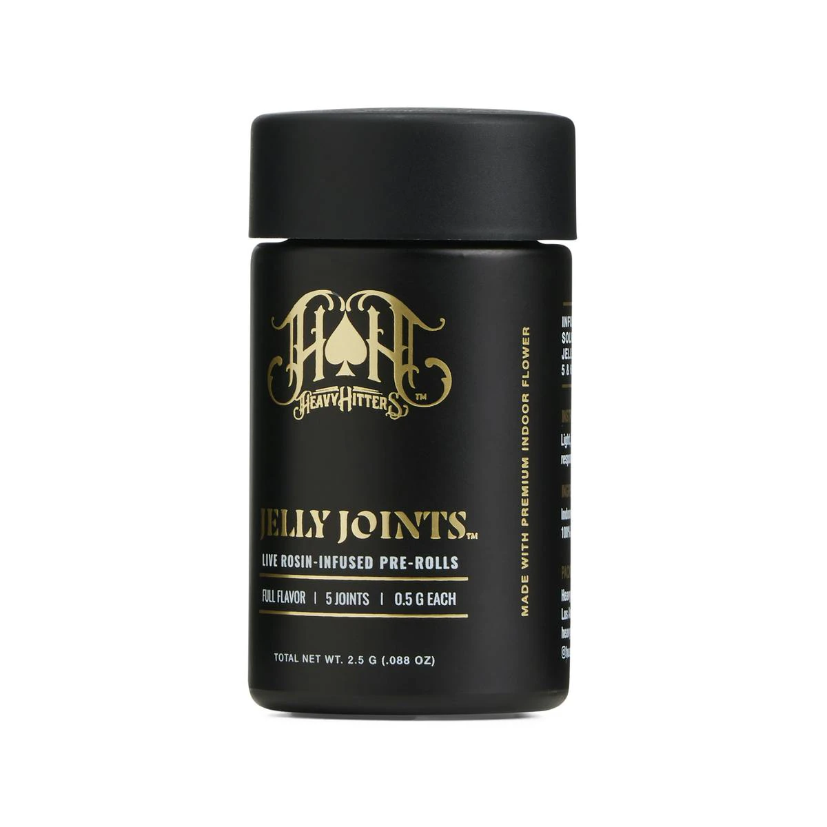 Heavy Hitters - Heavy Hitters - Preroll - Infused - Rosin - 5pk - Sticky Papaya Main Image