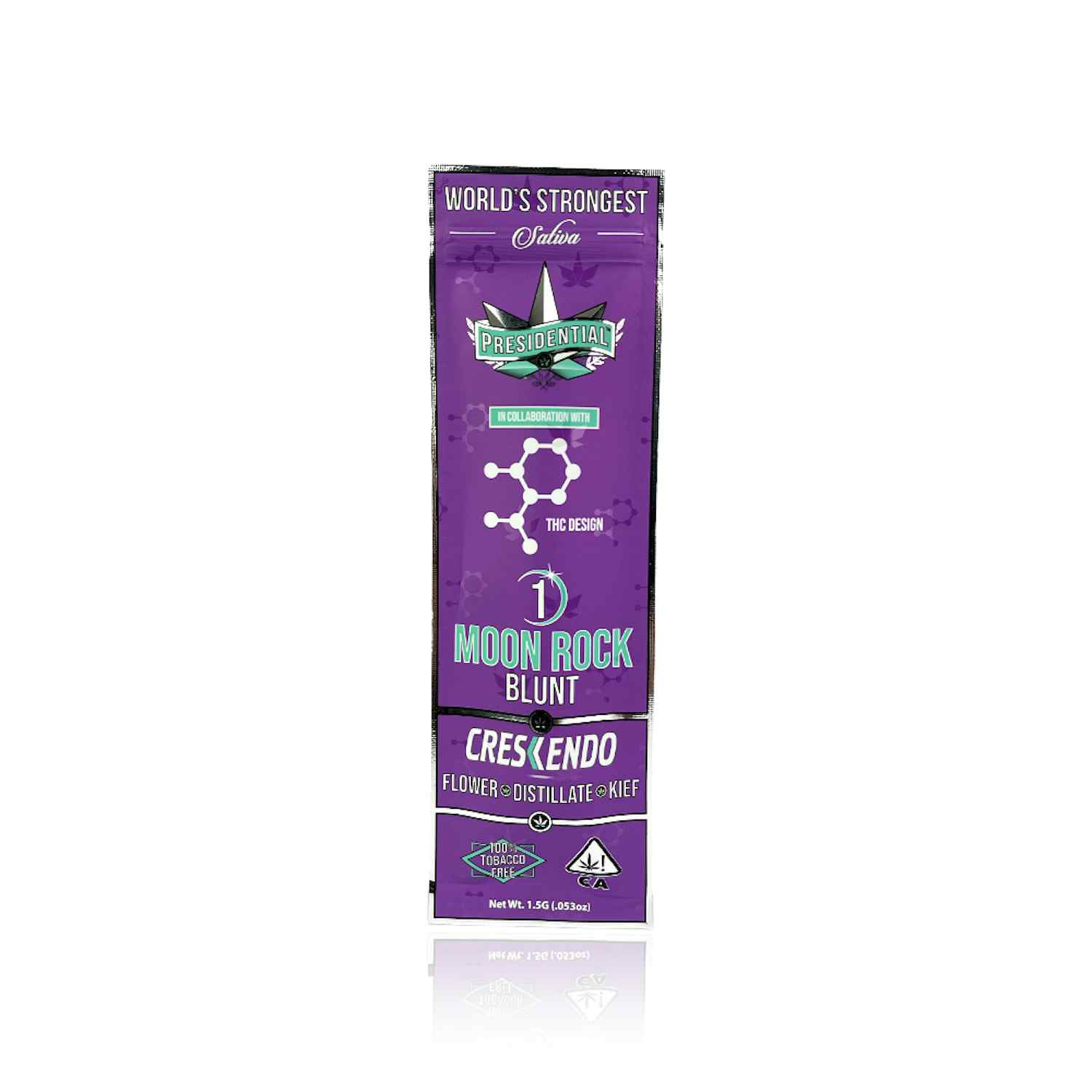 PRESIDENTIAL X THC DESIGN - Infused Preroll - Crescendo - Moon Rock ...