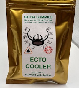 Ecto Cooler - 100mg Sativa Gummies - Mighty Vikings