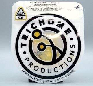 Trichome Productions - Granpa TITS 1g Shatter - Trichome
