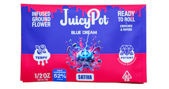JuicyPot - Blue Dream Infused Pre-Ground - 14g
