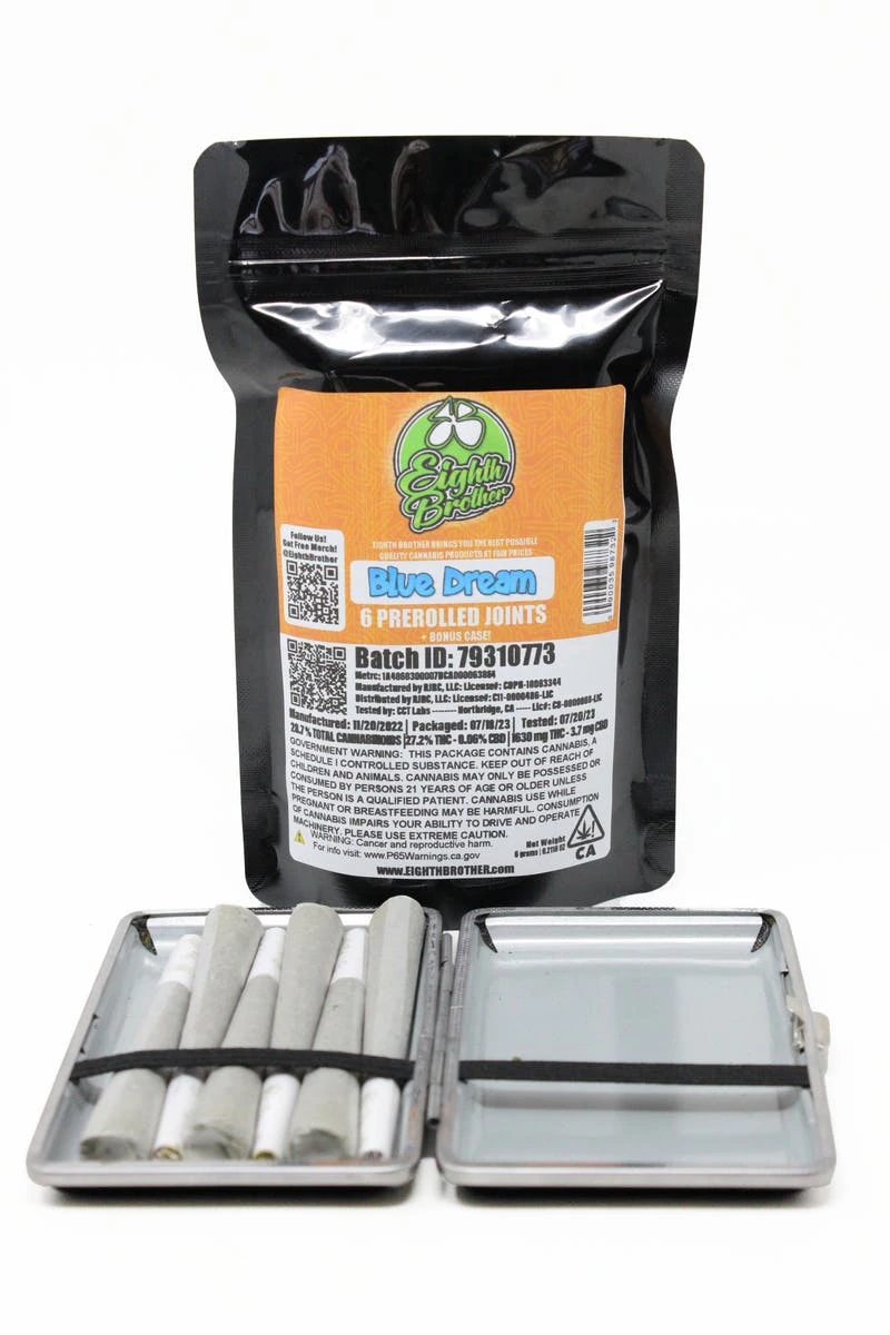Eighth Brother - Eighth Brother - Pre Roll - Blue Dream - 6pk Main Image