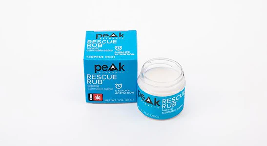 PEAK EXTRACTS - Rescue Rub, THC