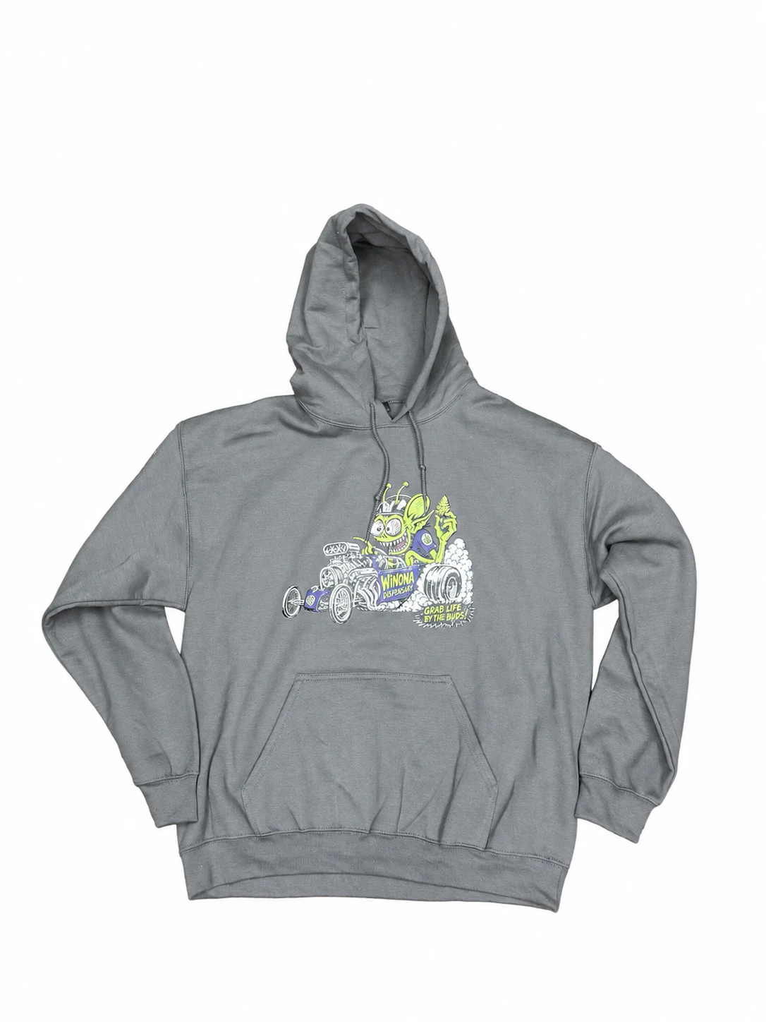 Winona Dispensary - Winona Dispensary Hot Rod Hoodie Main Image