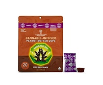 Chocolate Peanut Butter Cups (20ct) - 100mg (I) - Emerald Sky