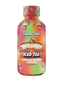 UNCLE ARNIE'S - [Uncle Arnie's] THC Beverage - 100mg - Sweet Peach Iced Tea (I)