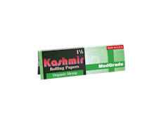 Kashmir 1 1/4 Med Grade Rolling Papers - Organic Hemp