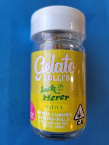 Gelato - Pink Lemonade Lolli's 5 pack 3g Infused Pre-Roll - Gelato