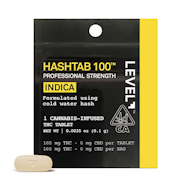 Level Single 100mg Hashtab Indica