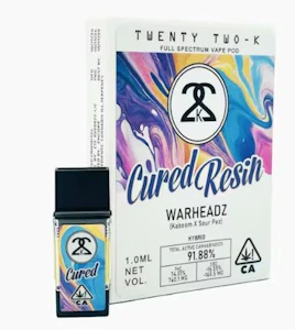 22K - 22K Cured Resin 1g Pod Warheadz