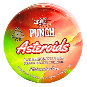 Punch Edibles & Extracts - Punch - Asteroids - Watermelon Nova - Edibles - 10pk - 100mg