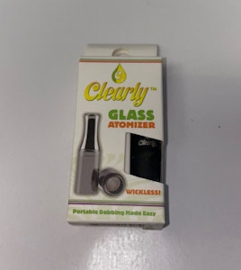 Clearly Vape - Quartz Glass Atomizer (Black) - Clearly