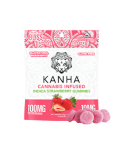 KANHA - Kanha - Classic - Strawberry - Gummies - 10pk - 100mg