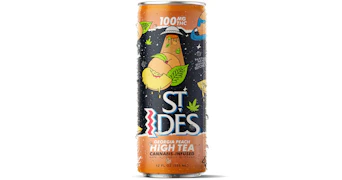 St. Ides - Georgia Peach 100mg High Tea - 12oz Can