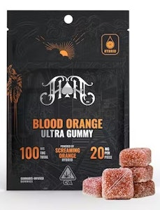 HEAVY HITTERS - [Heavy Hitters] Gummies - 100mg - Blood Orange (H)