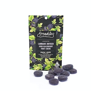 Smokiez Edibles -  100mg THC Smokiez - Sour Blackberry Gummies