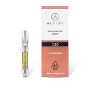 ALPINE - CBD:THC 1:1 Cannatonic - Cart - 1050MG