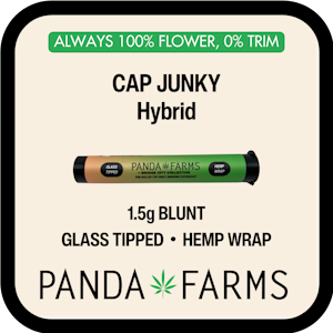 Panda Farms - [REC] Panda Farms | Cap Junky | 1.5g Hemp Blunt