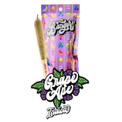 1.2g Bangers Infused Pre-Roll - Grape Ape 35%