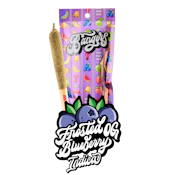 1.2g Bangers Infused Pre-Roll- Frosted Blueberry OG 35%