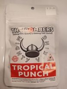  Tropical Punch - 500mg THC Bombers - Mighty Viking