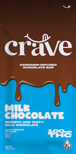 Crave - Crave - Milk Chocolate 100mg