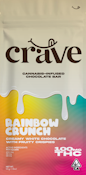 Crave - Rainbow Crunch Chocolate Bar 100mg