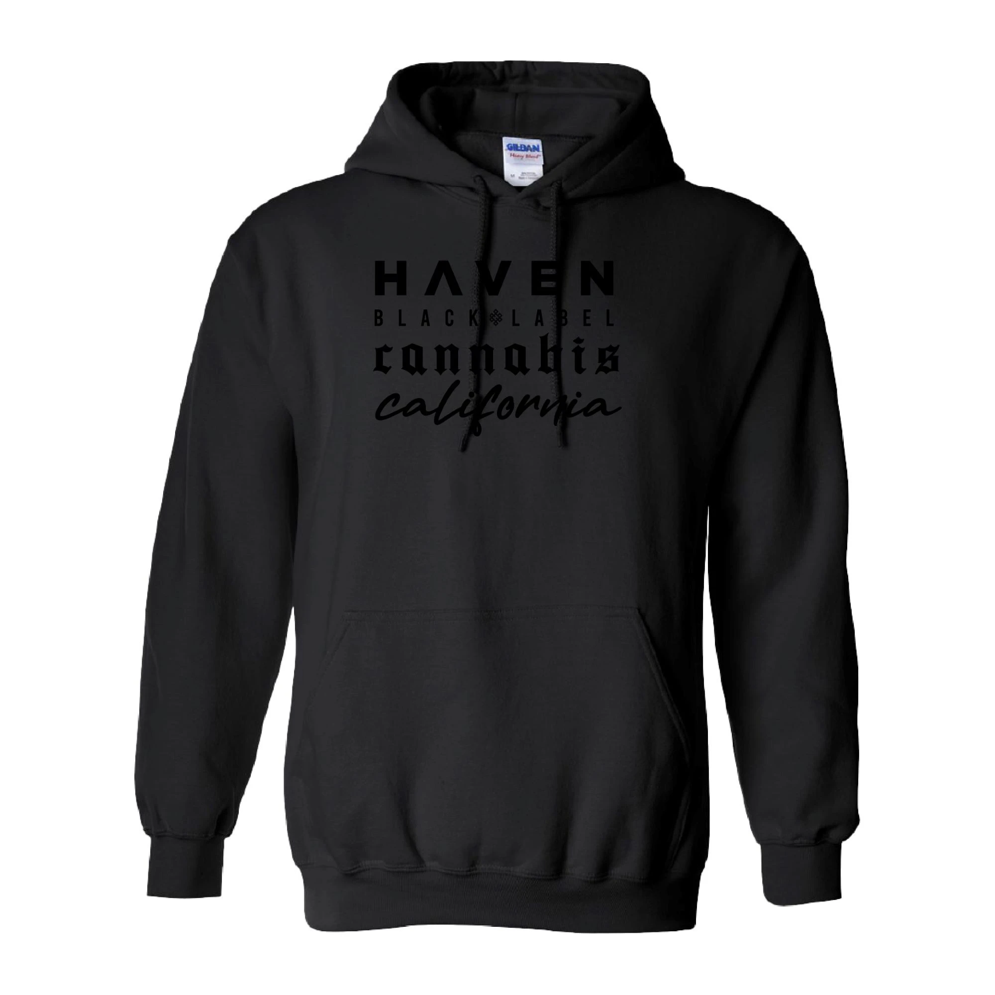 Haven - Haven - Limited Edition - Black on Black Hoodie (2XL) Main Image
