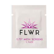 0.75" MESH PIPE SCREENS (5PK) - FLWR