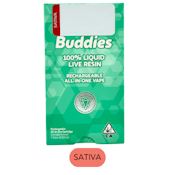 Buddies - Live Resin - Sour Diesel - RTU - 1.0g