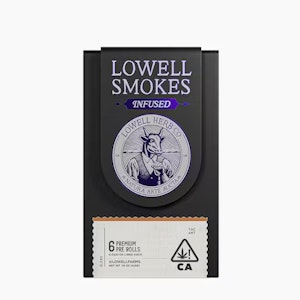LOWELL HERB CO - Lowell Smokes: Disco Mints 6PK Infused Prerolls