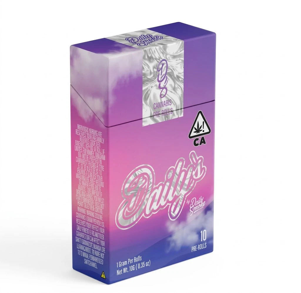 Daily Smoke - Daily Smoke - Preroll - Grape Kush - 0.5G - 5PK Main Image