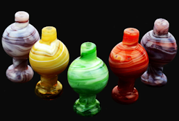 Carb Cap Marble Globe
