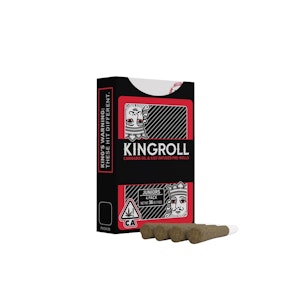 KING ROLL - [Kingroll Jr] Infused Preroll 4 Pack - 3g - King Louis XIII x Queen Z (I)