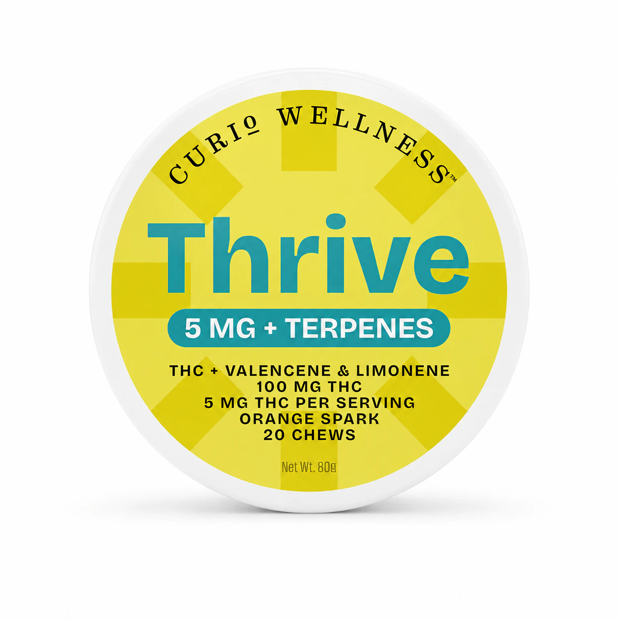 Curio Wellness™ - Curio Wellness | Thrive | Chews | Orange Spark | 20-pack  Main Image