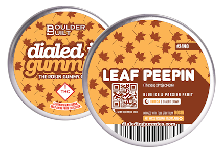 Dialed In - Dialed In - Gummies - Leaf Peepin (I) - 100mg