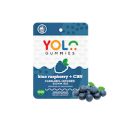 *Blue Raspberry 2:1 THC:CBN Sleep Gummies - Yolo Gummies