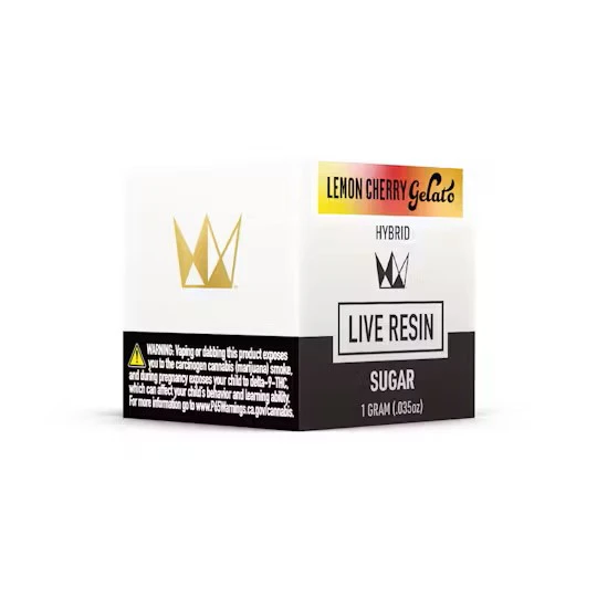 West Coast Cure - WCC Lemon Cherry Gelato Live Resin Sugar 1g Main Image