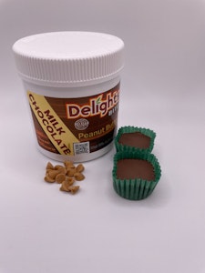 Delights - Delights - Milk Chocolate Peanut Butter - 100mg - Edible