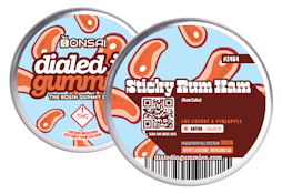 Dialed In - Gummies - Sticky Rum Ham (S) - 100mg