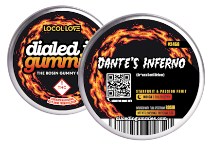 Dialed In - Dialed In - Gummies - Dante's Inferno (I) - 100mg