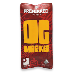 PREFERRED GARDENS - Preferred Gardens - Og Maker - Preroll - 1.0g