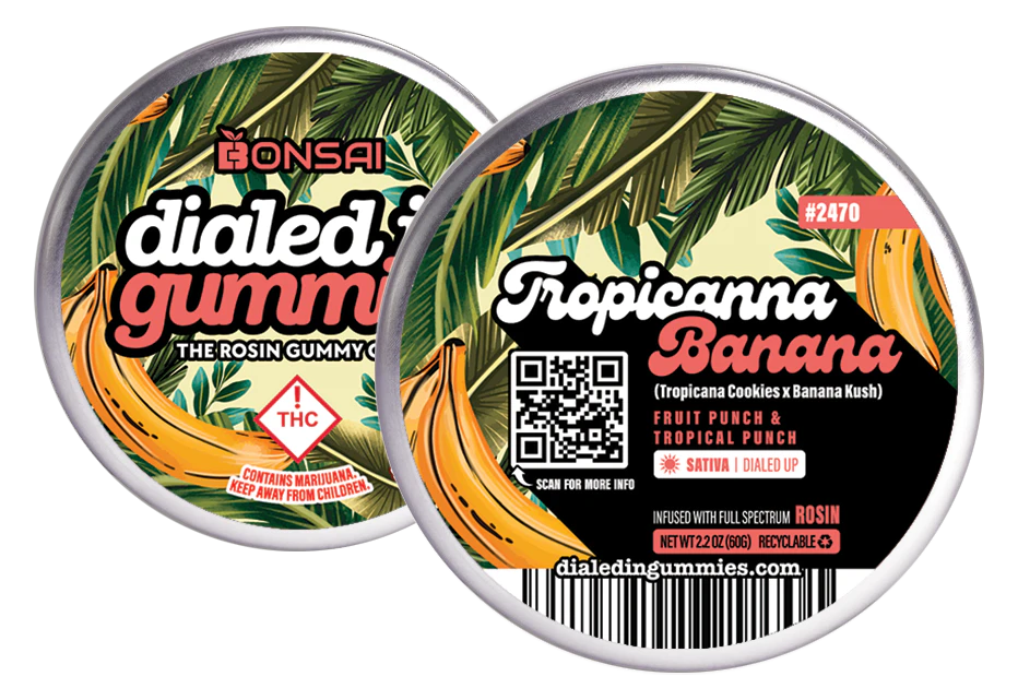 Dialed In - Dialed In - Gummies - Tropicanna Banana (S) - 100mg Main Image