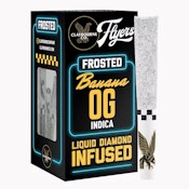 Claybourne Co.- Banana OG Frosted Flyers Frosted Infused 2.5g (5pack)