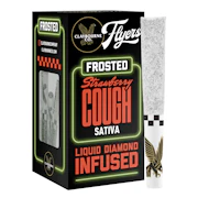 Claybourne Co | Frosted Flyers | Strawberry Cough | Sativa | Pre-Rolls | 5pack | 2.5g