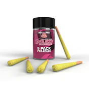 Birthday Cake Moonrock Preroll 5 Pack