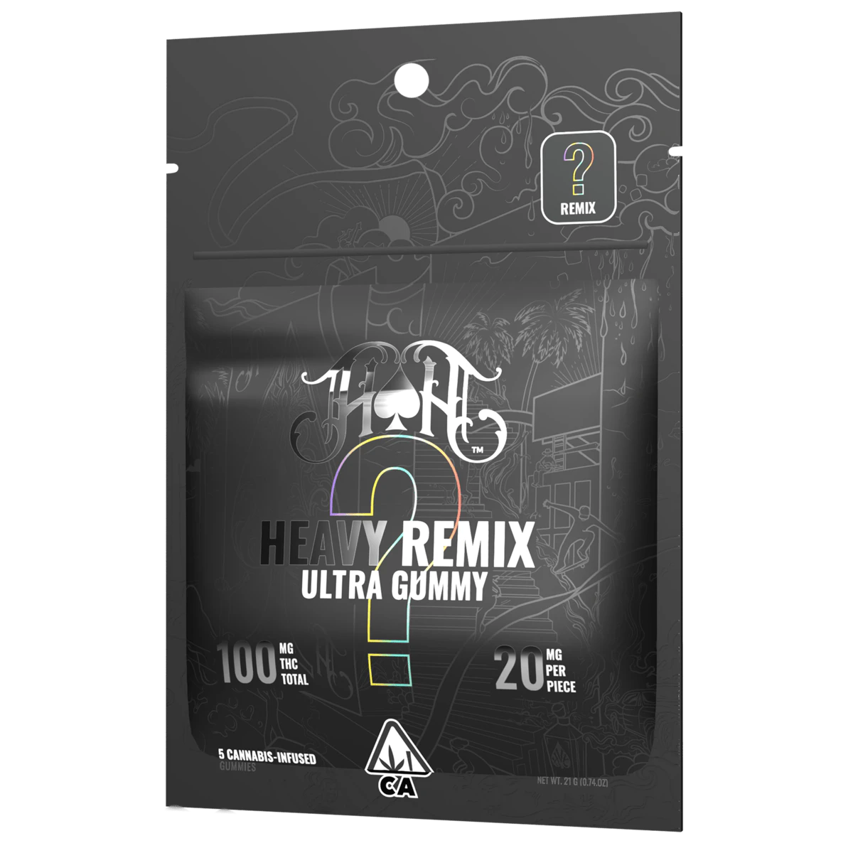 Heavy Hitters - Heavy Gummy | Green Crack- Ultra Pure Gummies - 100mg THC | E14 Main Image